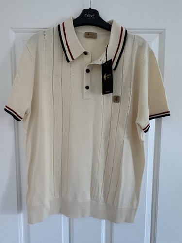 Gabicci men cream knit - gabicci, men's