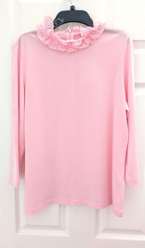Savida baby pink preen lace