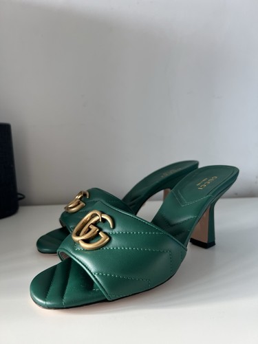 Gucci marmont leather green - marmont,