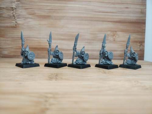 Night goblin warriors - night, spears