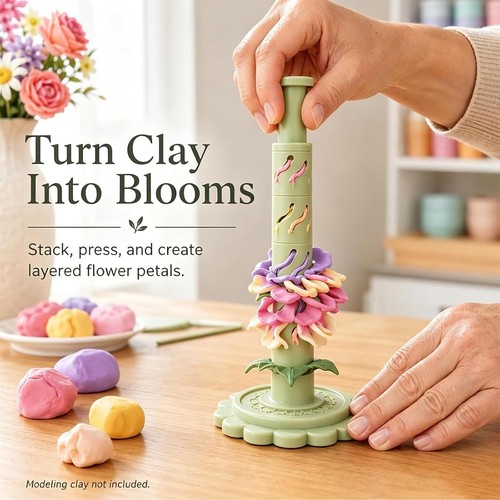 Modular clay bloom maker - modular,
