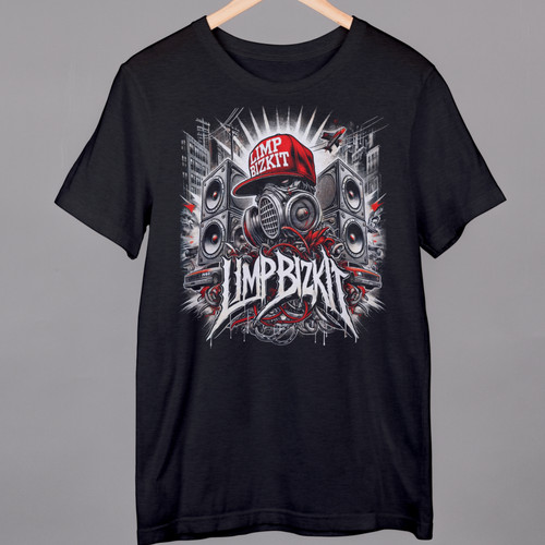 Limp bizkit black tshirt - black,