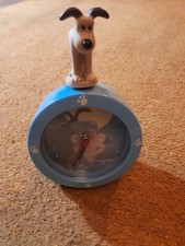 Wallace And Gromit Curse Of The Were Rabbit Clock Pre-owned  With Alarm Sound 