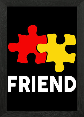 Best friend forever puzzle - best,