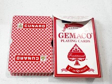 Vintage cunard gemaco playing - vintage,
