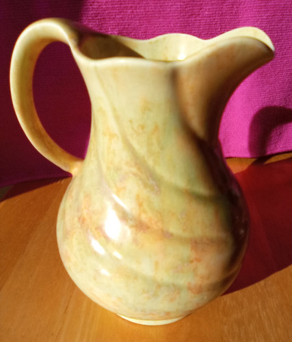 Crown devon pottery jug - crown,