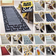 Non Slip Hall Runner Rug Long Hallway Runners Kitchen Carpet Door Mat Floor Mats