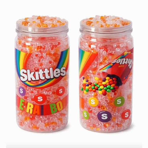 Skittles rainbow tumbler cup - tumbler,