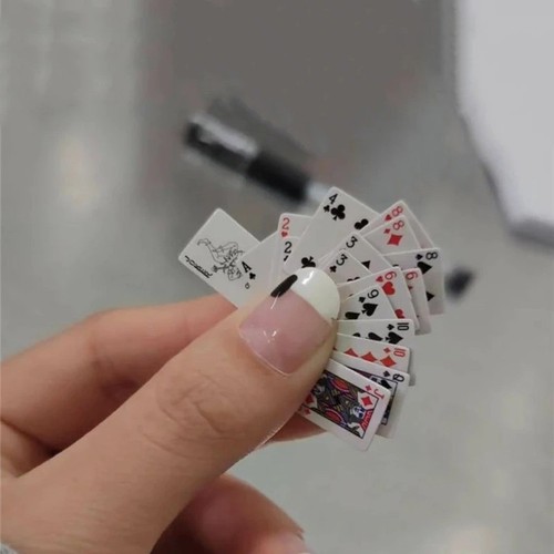 Mini playing cards cute - playing,