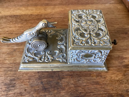 Antique rare brass - antique, cigarette