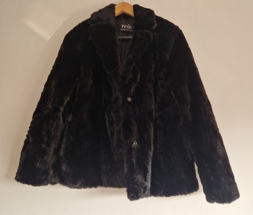 Wallis women black faux - black, fur