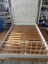 Ikea LEIRVIC  King Size Metal bed frame ONLY