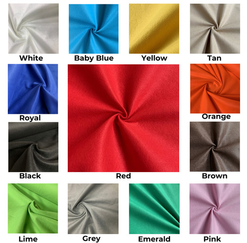 Acrylic felt fabric 2mm - acrylic,