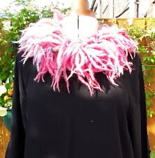 HANDMADE Boho Hippy Festival Multicoloured readlock Scarf Wrap Shawl COLINETTE