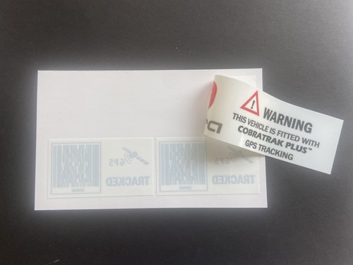 Tracker sticker window - sticker,