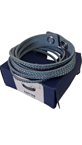 Swarovski blue wrap bracelet - swarovski,