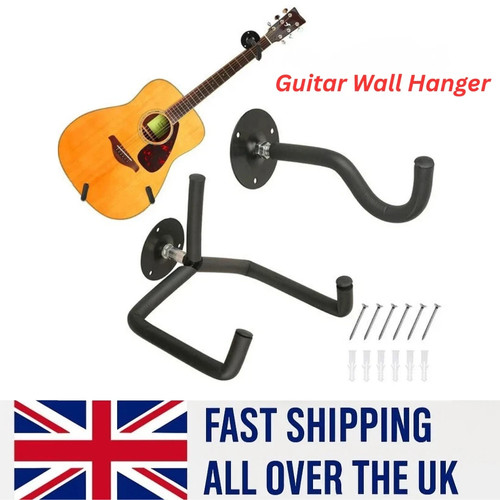Horizontal guitar wall mount - guitar,
