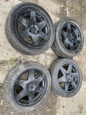 Smart Car Alloy Wheels Tyres X4 15” Fortwo City Staggered Sport 3 Stud Classic