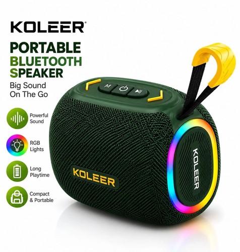 Portable rgb led bluetooth - portable,