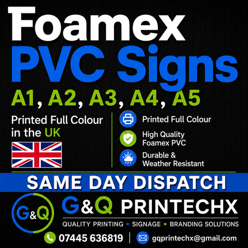 Foamex foam board signs rigid - foamex,