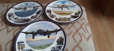Fantastic RAF Royal Worcester Limited Edition Commerative Plates. 3 In Set. 