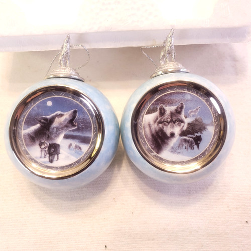 Bradford exchange gray wolf - exchange,