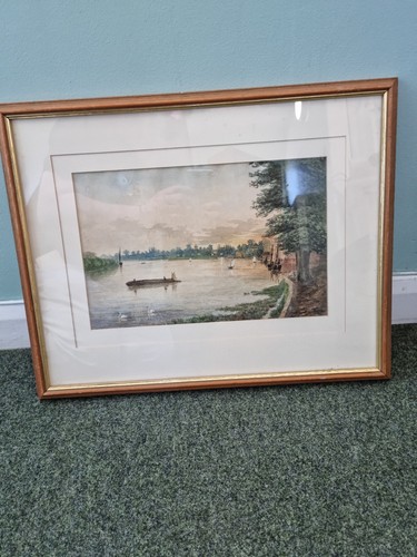 Thames river scene under - scene, the