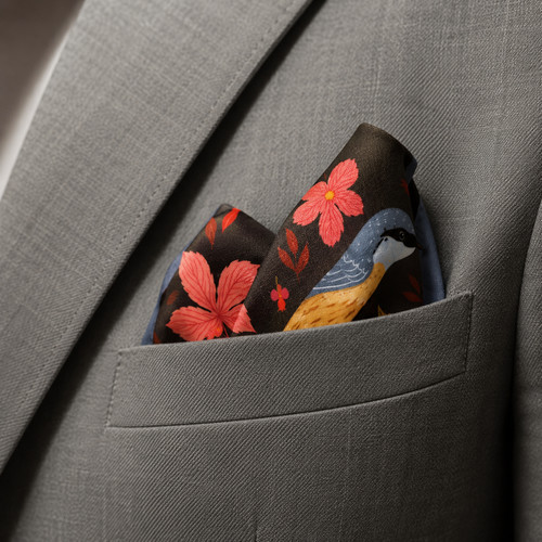 Premium silk pocket square - premium, |
