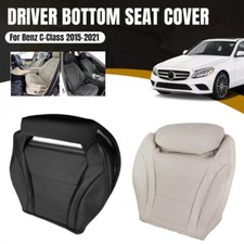 Right Driver Side Car Seat Cover Seat Bottom Leather Protector For Benz C-Class