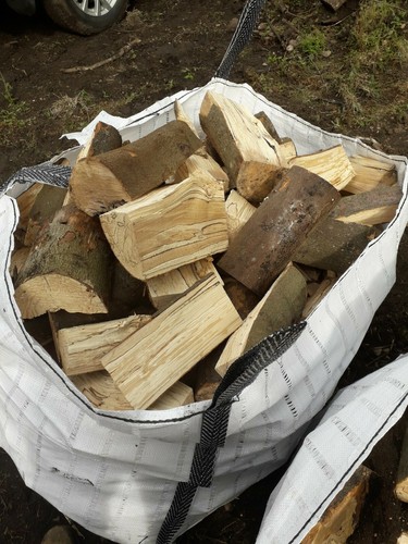 Bulk bag hardwood - bag, logs