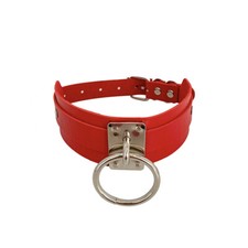 Women Choker Punk Faux Leather