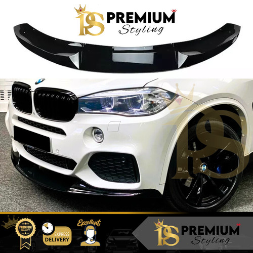 Bmw f15 gloss black - x5, front