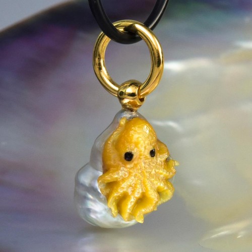 Octopus pendant south sea - octopus,