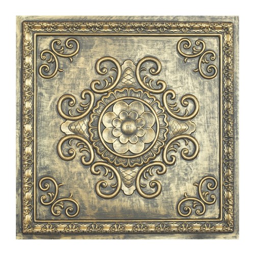 Vintage embossed tin ceiling