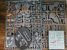 Tau Empire Riptide Battlesuit - Warhammer 40k - Bases + Instructions. NoS