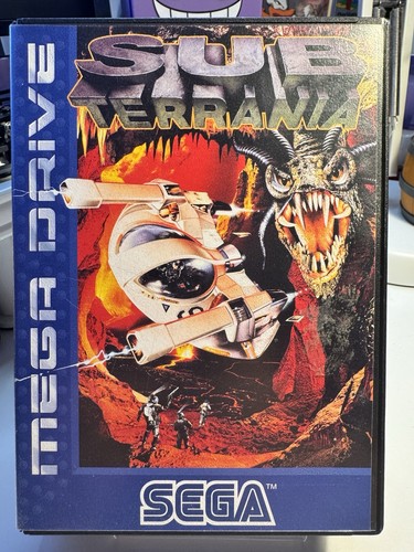 Sub terrania sega mega drive - sub,