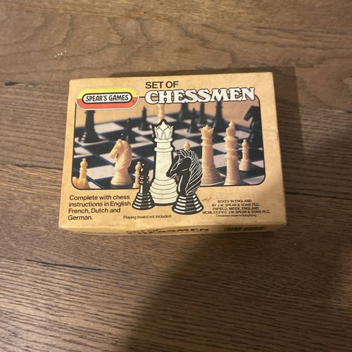 Vintage spears games chess - games, set