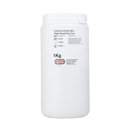Calcium oxide high - calcium,