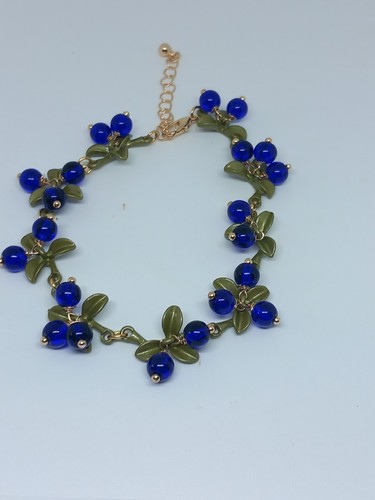Dark blue bracelet - bracelet, new