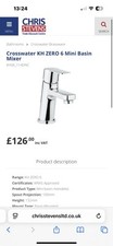 Crosswater Mini Basin Tap