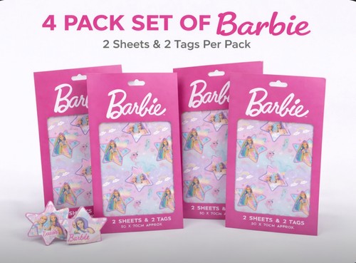 Mermaid barbie gift wrap - mermaid,