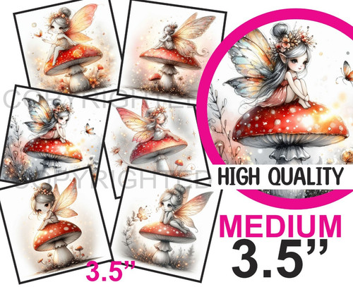 Medium card toppers - card,