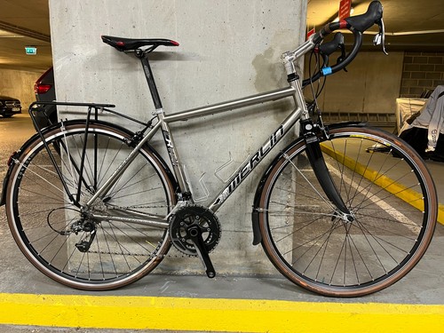 Merlin road bike - merlin, bike/light