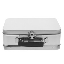 Metal lunch box retro tin - box,