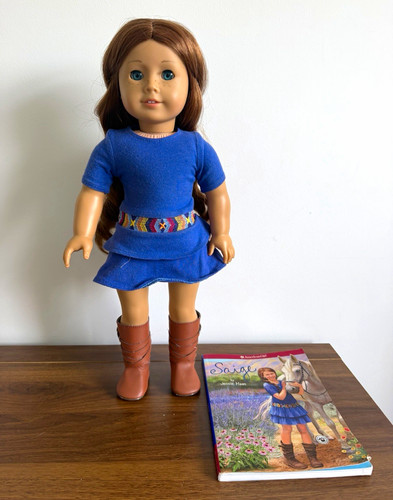 American girl saige 18in - american,