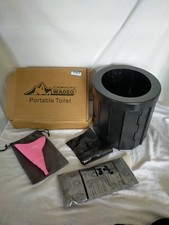 WADEO Portable Folding Toilet, Porta Potty Car Toilet