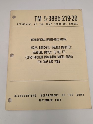 3895 219 army - tm, tech