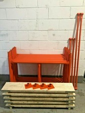SCAFFOLD TOWERS 4' X 4'   DIY   25'6ft WORKING HEIGHT, PPC SAFETY ORANGE TOWERS