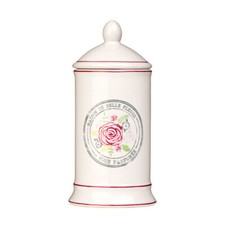 Belle Cotton Pad Ear Bud Jar