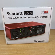 Focusrite Scarlett Solo [3rd